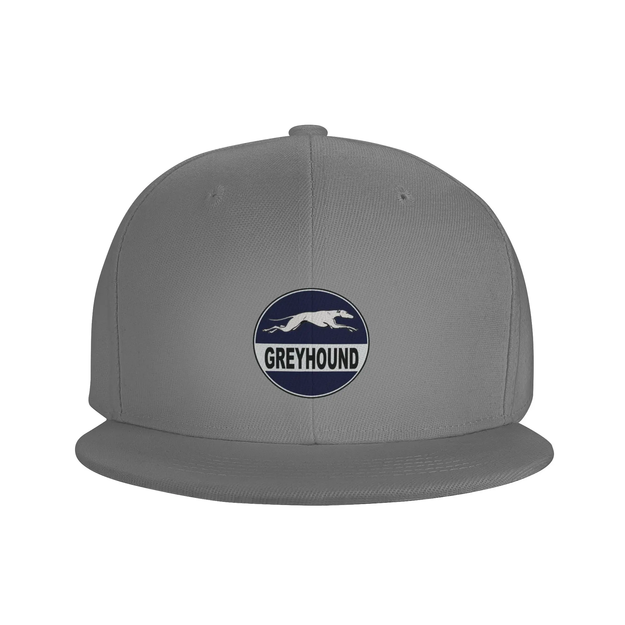 Fashion Vintage Greyhound Bus sign - direct from retro metal sign Flat Brim Sun Hat  Fashionistas Men Hat