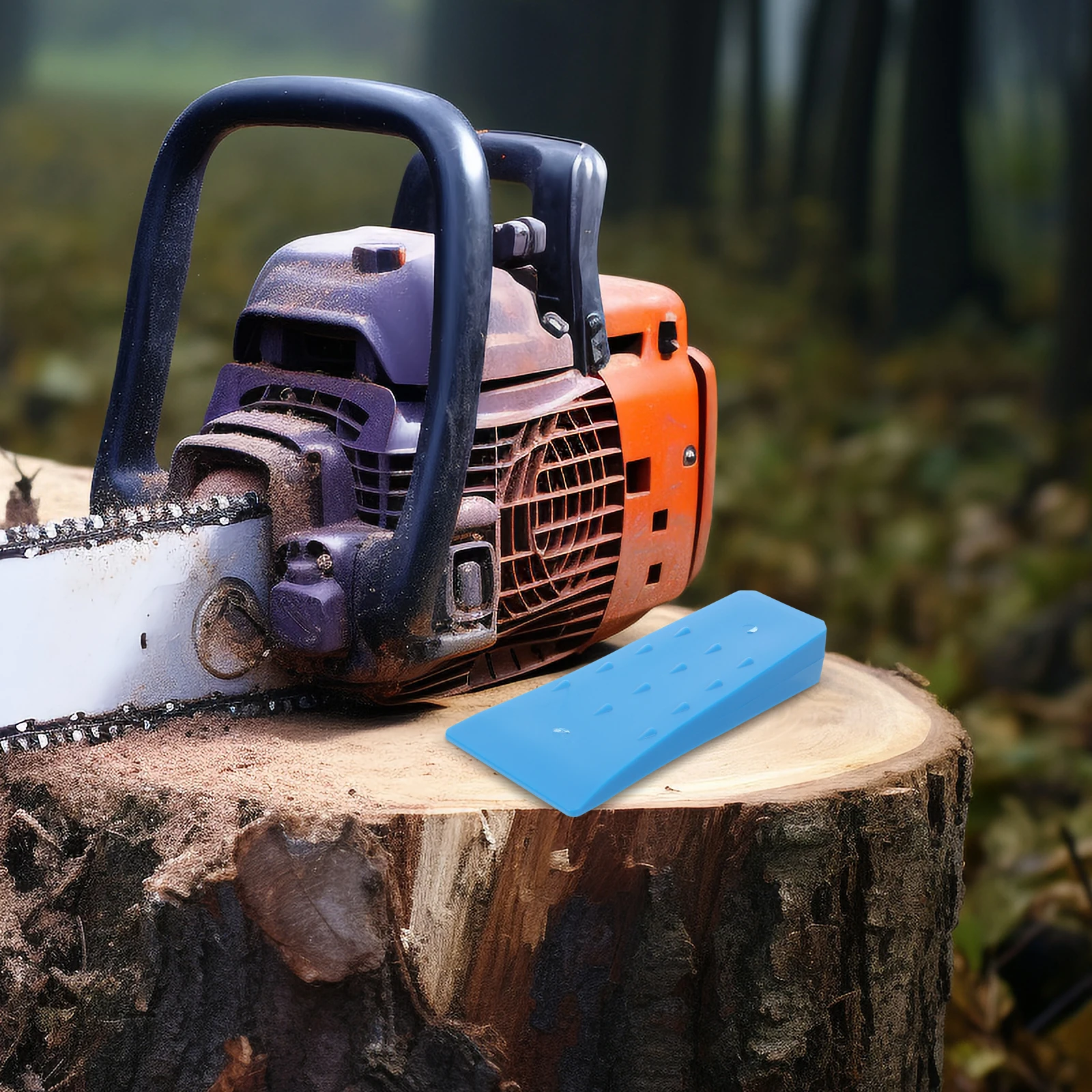 

Logging Wedge 6 Inch ABS Woodcutting Chock Splitting Tool Chainsaw Garden Supply Felling Equipment Replacement Wedge Tree