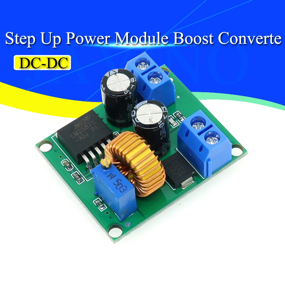 LM2587 DC-DC 3V-35V To 4V-40V Step Up Power Module Boost Converter 12v 24v Converter 12v to 5v Voltage Converter 12v to 19v