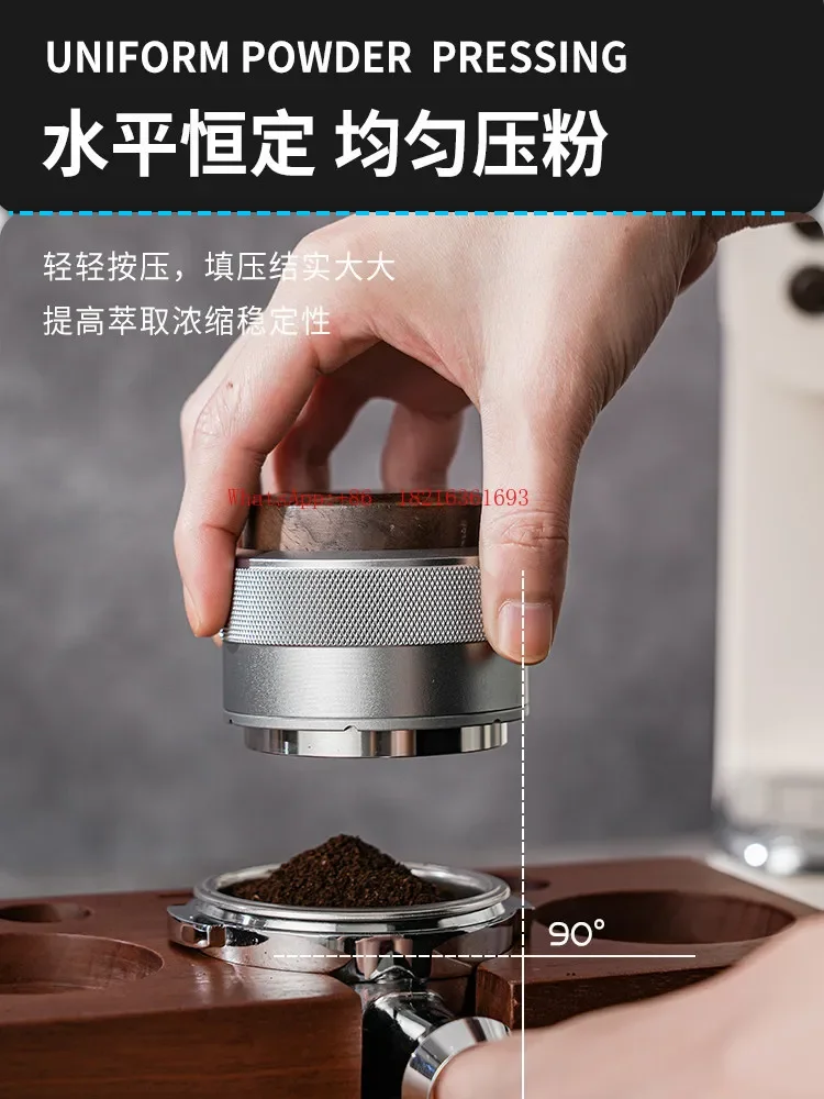 2026GOOD Coffee Powder Press Cloth Powder Hammer 2-in-1 Press Constant Pressure Powder Press Hammer 51/58mm Coffee Machine App