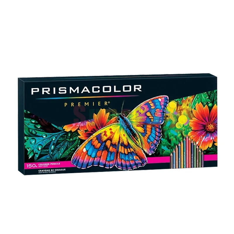 Prismacolor Premier Colored Pencils, Durable Soft Core,12 24 36 48 72 132 150 colors,Brilliant Pigment,Lightfast, Smooth Laydown