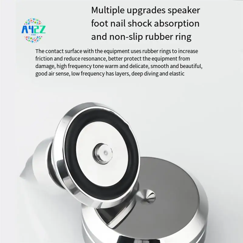 

A42Z-HIFI Audio Speaker Amplifier Shock Absorbing Foot Cone Feet Base Nail Isolation Spikes Stand Pad,1PCS