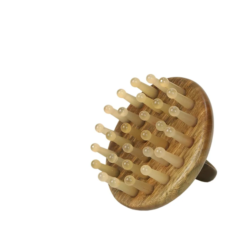 Massage comb, dredges the head meridians, disc ring inserted-tooth comb, scalp hair care