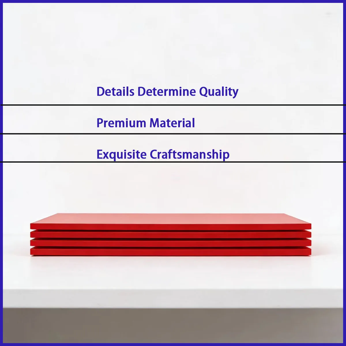 Red Acrylic Sheet 3mm 5mm Transparent/Opaque Colored Plexiglass Baffle Custom Engraving Cutting Processing for Decoration Craft