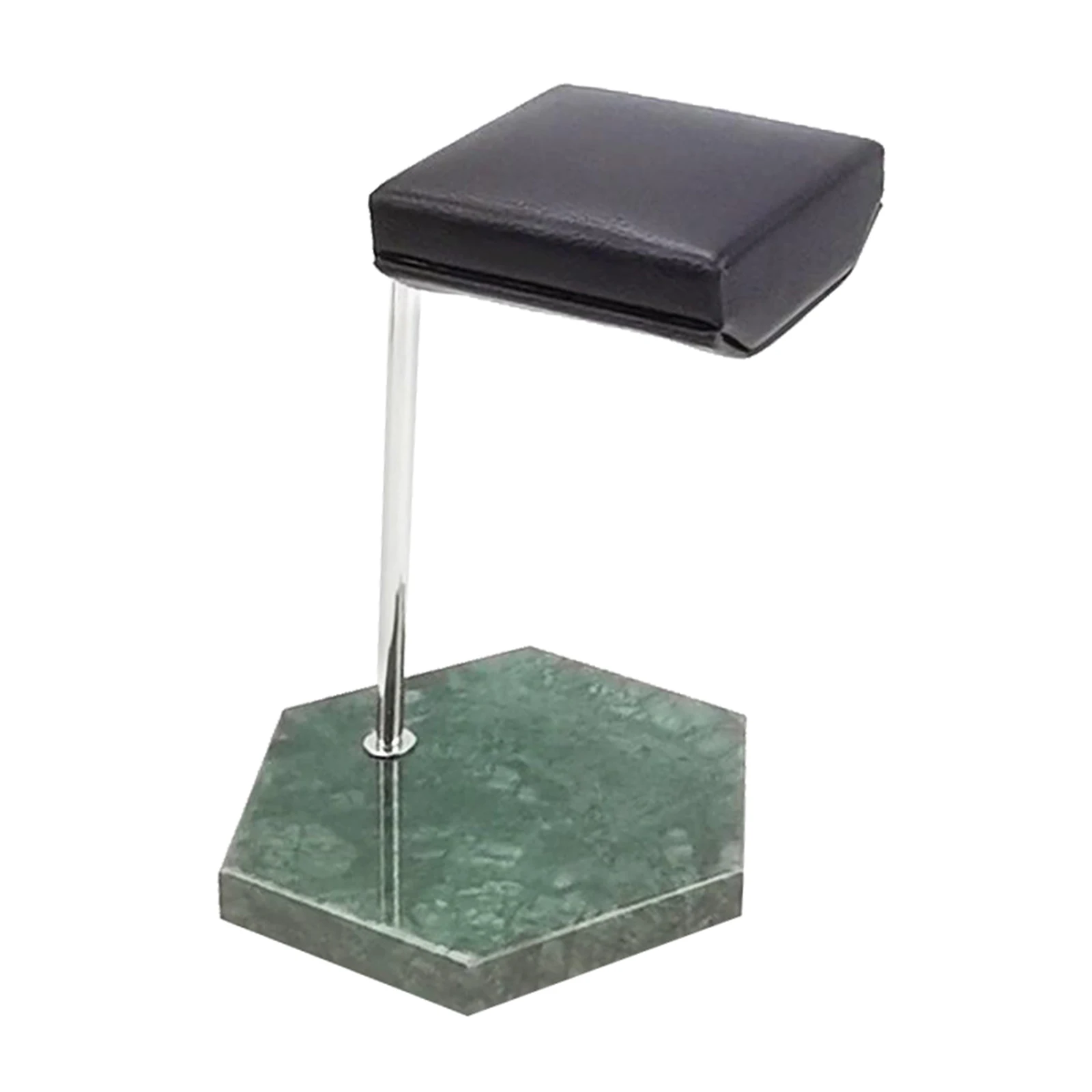Marble Watch Holder Stand Bracelet Display Stand Black PU Leather Jewelry Rack Holder Jewelry Gift Organizer Watch Placement