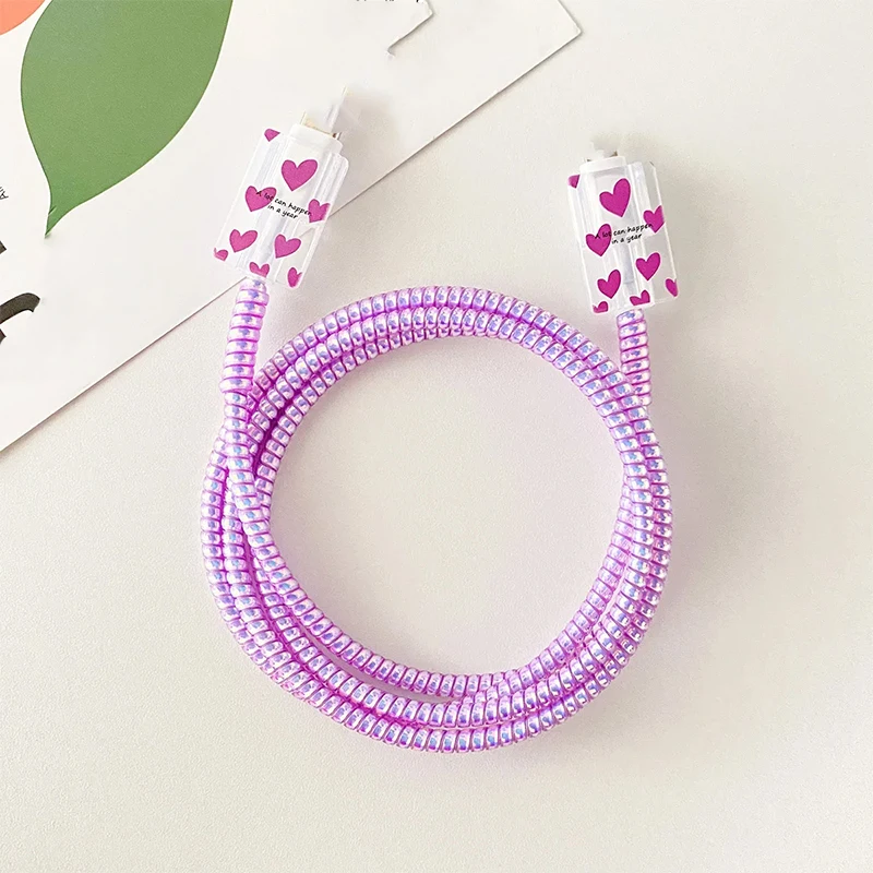 For Iphone Ipad Data Cable Protective Cover Charging Cable Anti Breakage Suitable for 20W Charger Gifts for Boys and Girls