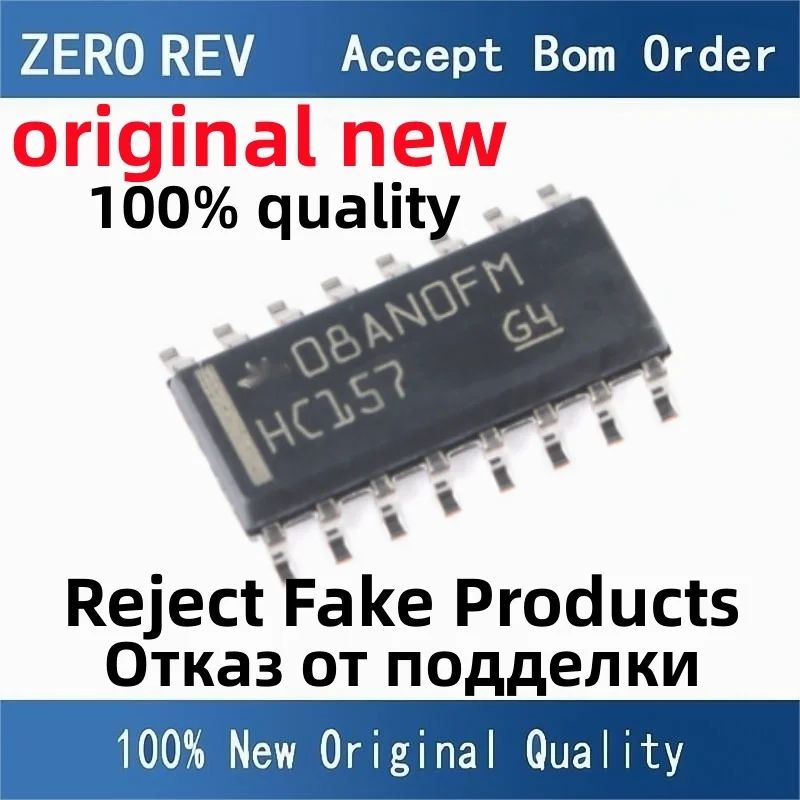 10Pcs 100% New SN74HC157DR HC157 SN74HC153DR HC153 SN74HC139DR HC139 SN74HC595DWR HC595 SN74HC SOIC-16 SOP16 chips ic