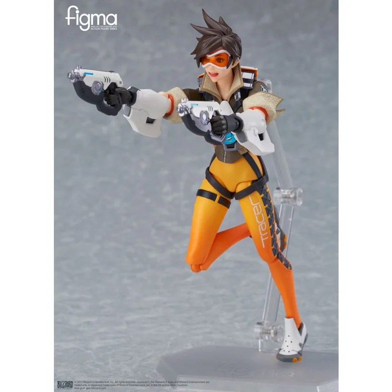 100% Original Figma 352 Overwatch Tracer In Stock Anime Action