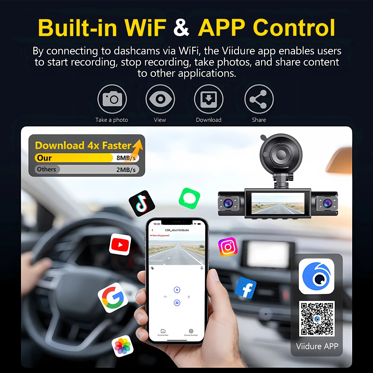 4 Kanallı UHD 1080P Araç Kamer - Panoramic Dash Cam 360 incelemesi ve fiyatı