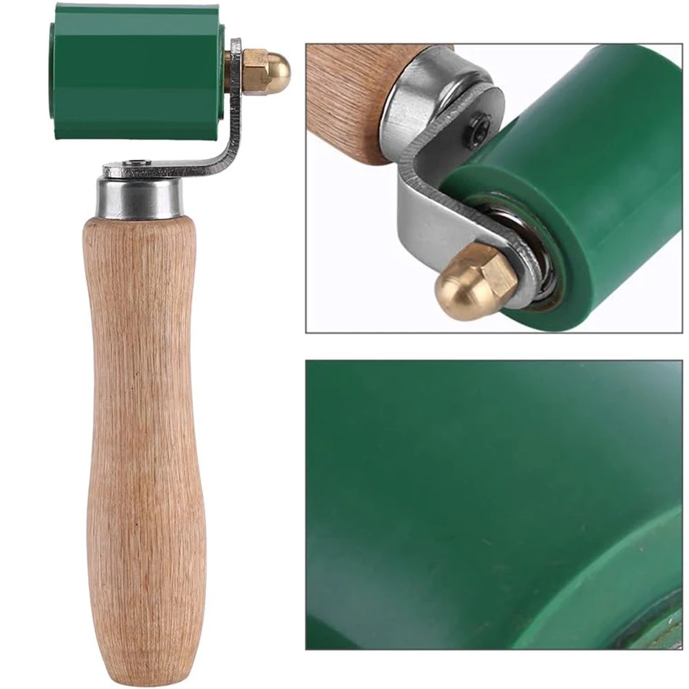 40mm Silicone Hand Pressure Roller Seam Roofing Roll Silicone Seam Hand Pressure Roller for Roofing Hot Air Heating PVC Welding