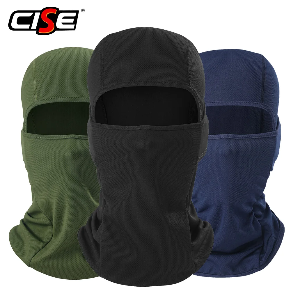 

Motorcycle Balaclava Moto Full Face Mask Windproof Skiing Head Masks Tactical Motocross Cycling Biker Hood Cap Men Helmet Summer