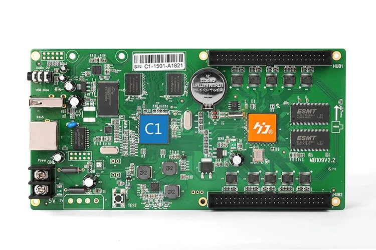 Hd-c10 full color display led card, preço baixo