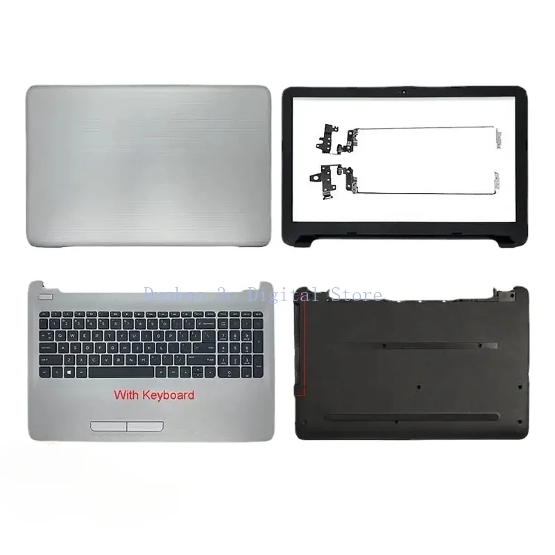 

New For HP 15-AC 15-AY 15-BA 15-AF 15-BD 250 255 256 G4 G5 TPN-C125 C126 Laptop LCD Rear Cover/Front Frame/Palm Pad/Bottom Cover