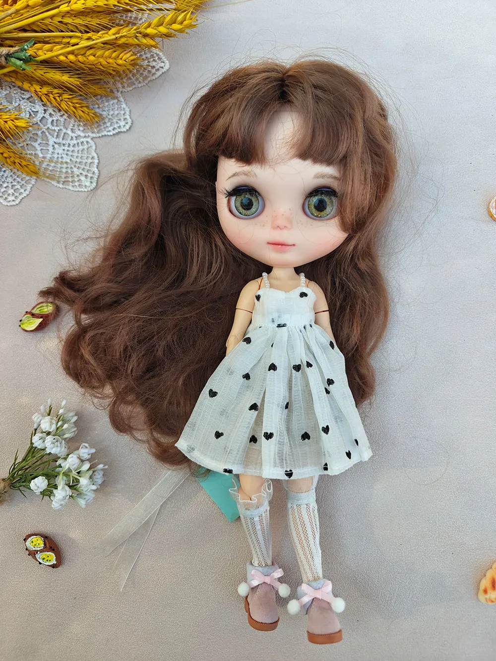 

NEW Blythe Doll clothes casual cute handmade OB22 OB24 AZONE Blyth Doll Accessories For Friend Gift Dress blythe clothing