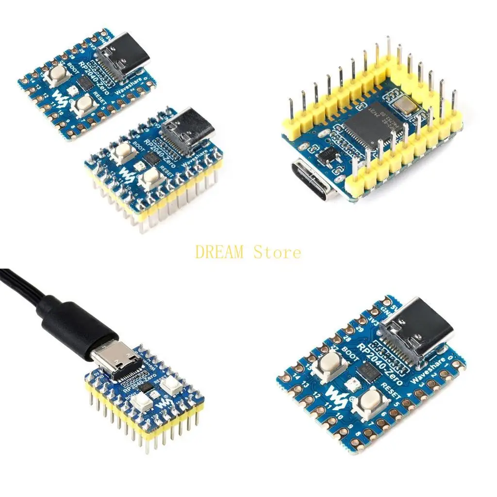 RP2040-Zero Dual-Core ARM Cortex M0+ Processor, Supports Ardui no, MicroPython Best Sale