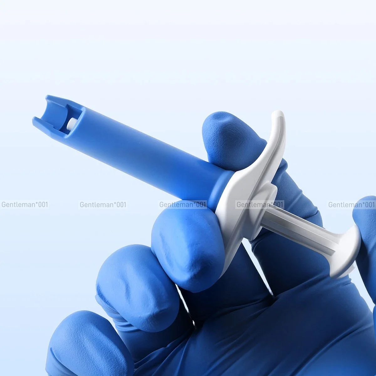 10pcs Dental Injection Type Applier Capsule Antibacterial Capsules Dispenser Composite Resin Pusher