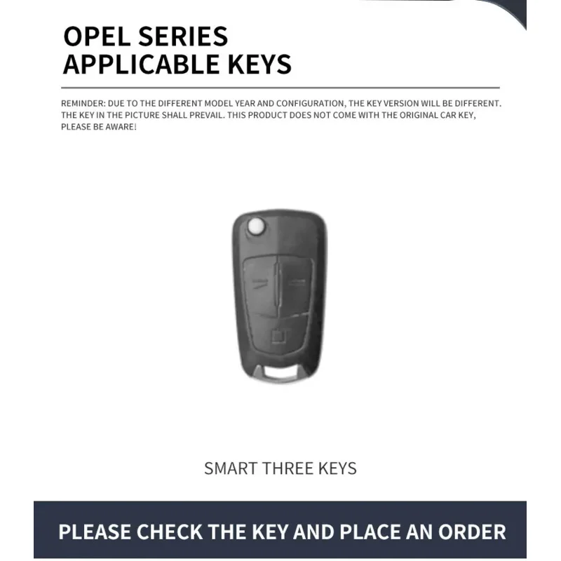 Suitable for Opel Vectra Andra Merina 2006 2007 2013 car key protective shell set car remote control key bag accessories