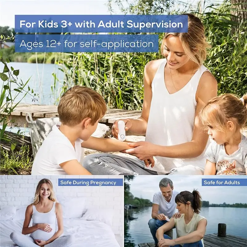 A11I Insect Sting And Bite Relief, Chemical-Free Bug Bite Healer For Natural Relief From Itching Mosquito Itch Relief Device