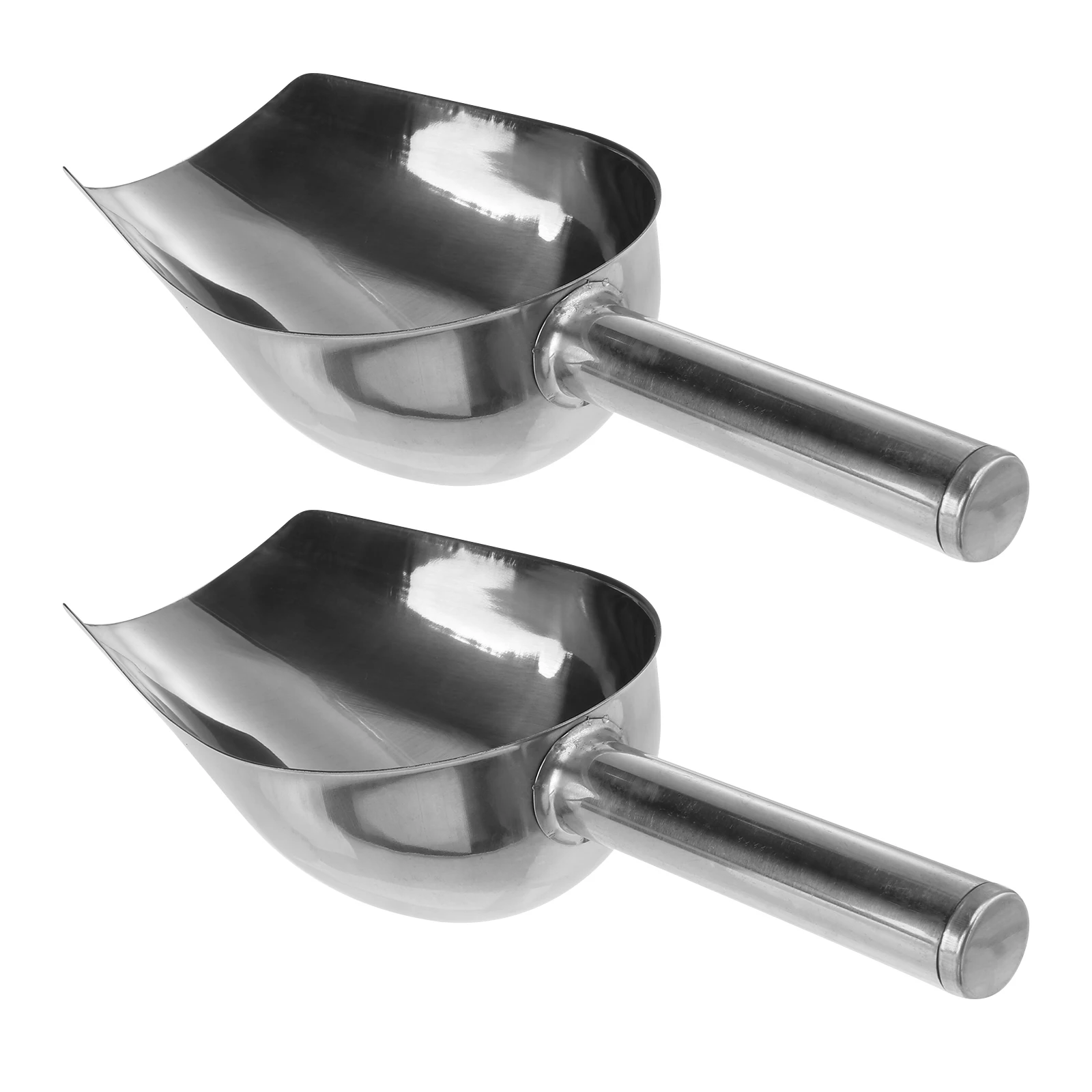 

Thickened Stainless Steel Shovel Scoop for Ice Metal Spoon Rice Dried Fruit Tea Multipurpose Food Shovel Long Life Easy Clean