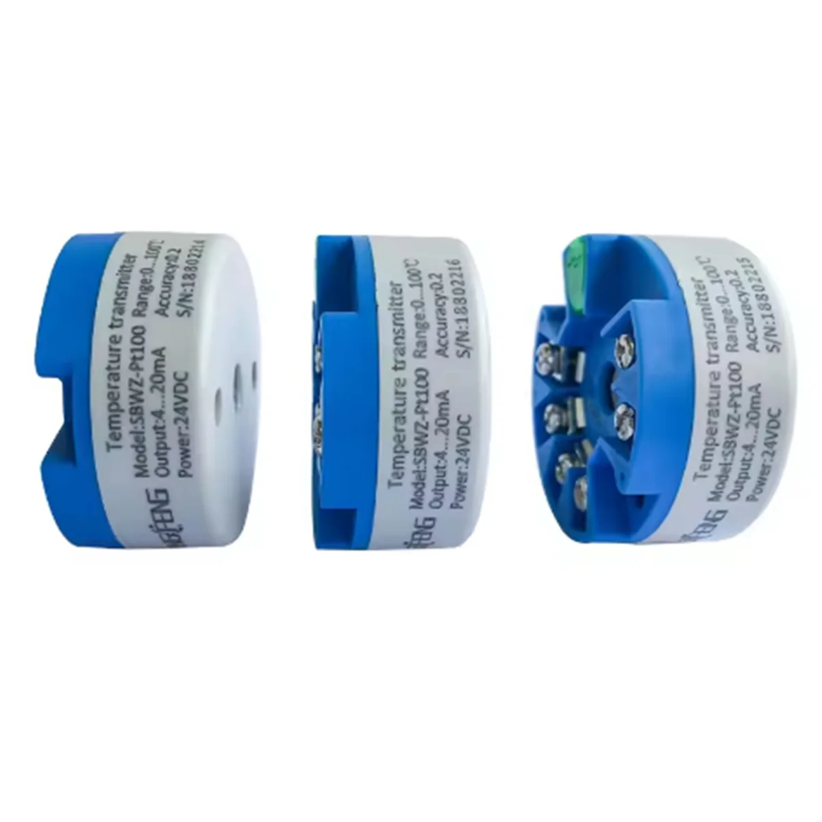 A83Z جهاز إرسال درجة الحرارة Pt100 مدخلات المقاومة الحرارية 4- 20mA الجهد 0-5V10V الناتج وحدة التحويل المتكاملة #1