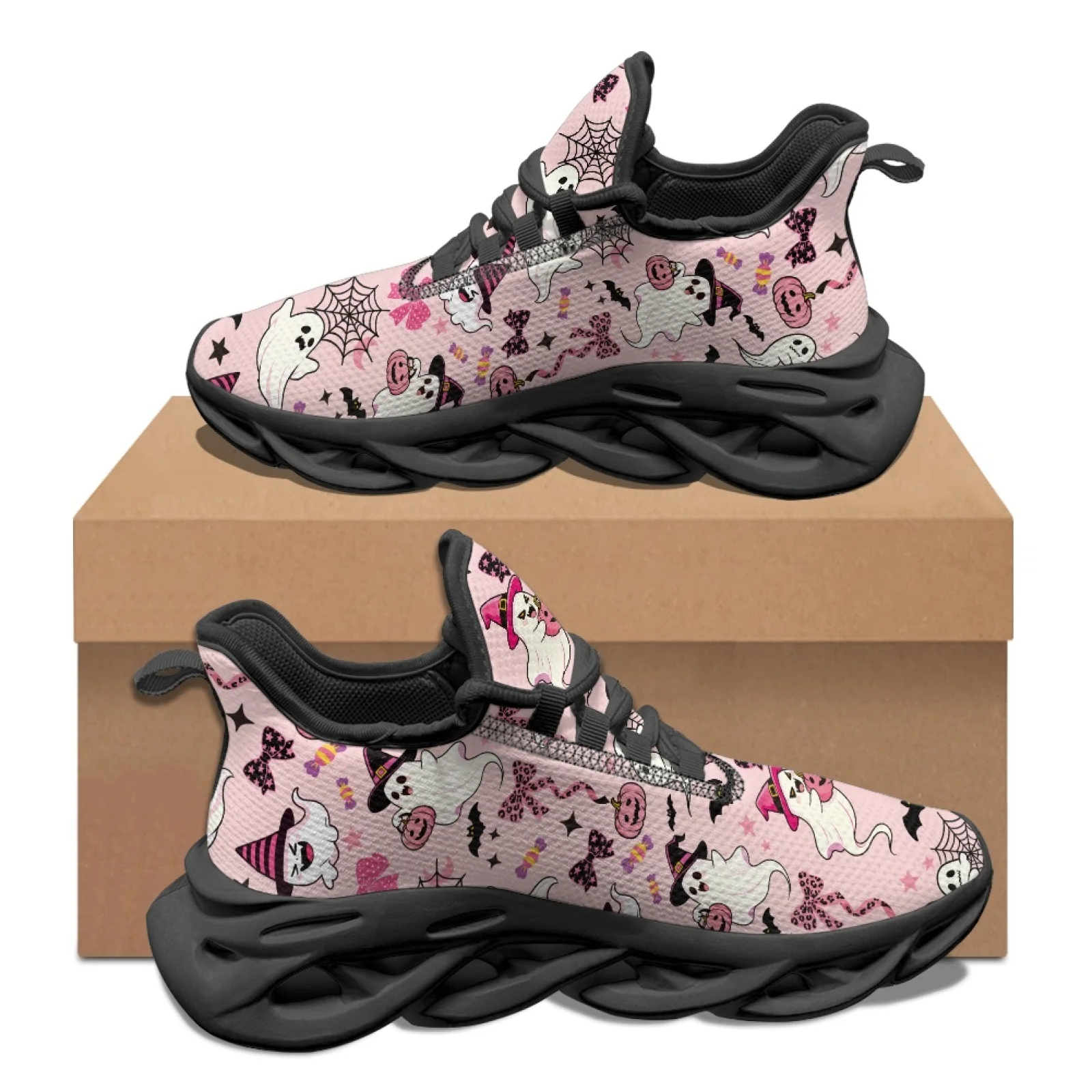 PENSTROLL PENSTROLL Halloween Ghost Casual Athletic Shoes Men's Running Shoes for Youth Fashion 2026 Gym All Season