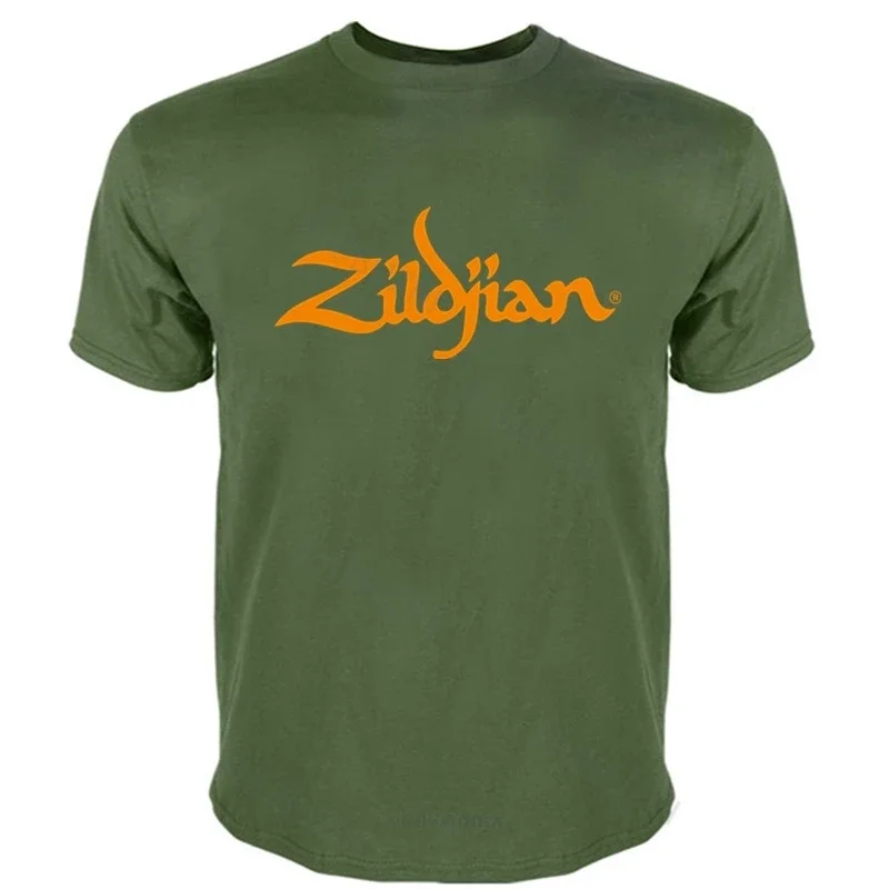 cotton tshirt for boys Fashion brand t shirt mens loose ZILDJIAN CYMBALS DRUMS T-SHIRT mens DRUMMER GIUTAR MUSIC TURKISH Hip-Hop