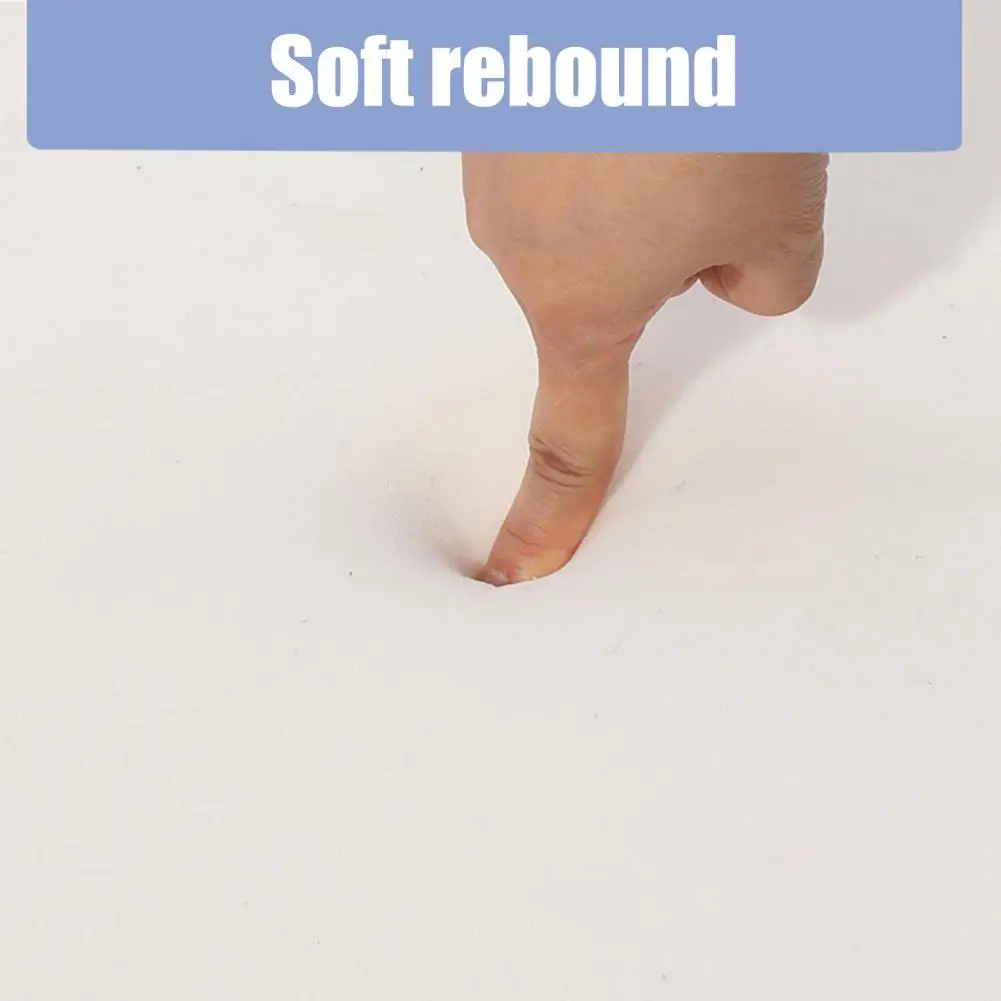 Square Seat Pad Memory Foam Seat Cushion Pad Breathable Slow Rebound Chair Mat Non-slip Washable Cover for Car Home Office