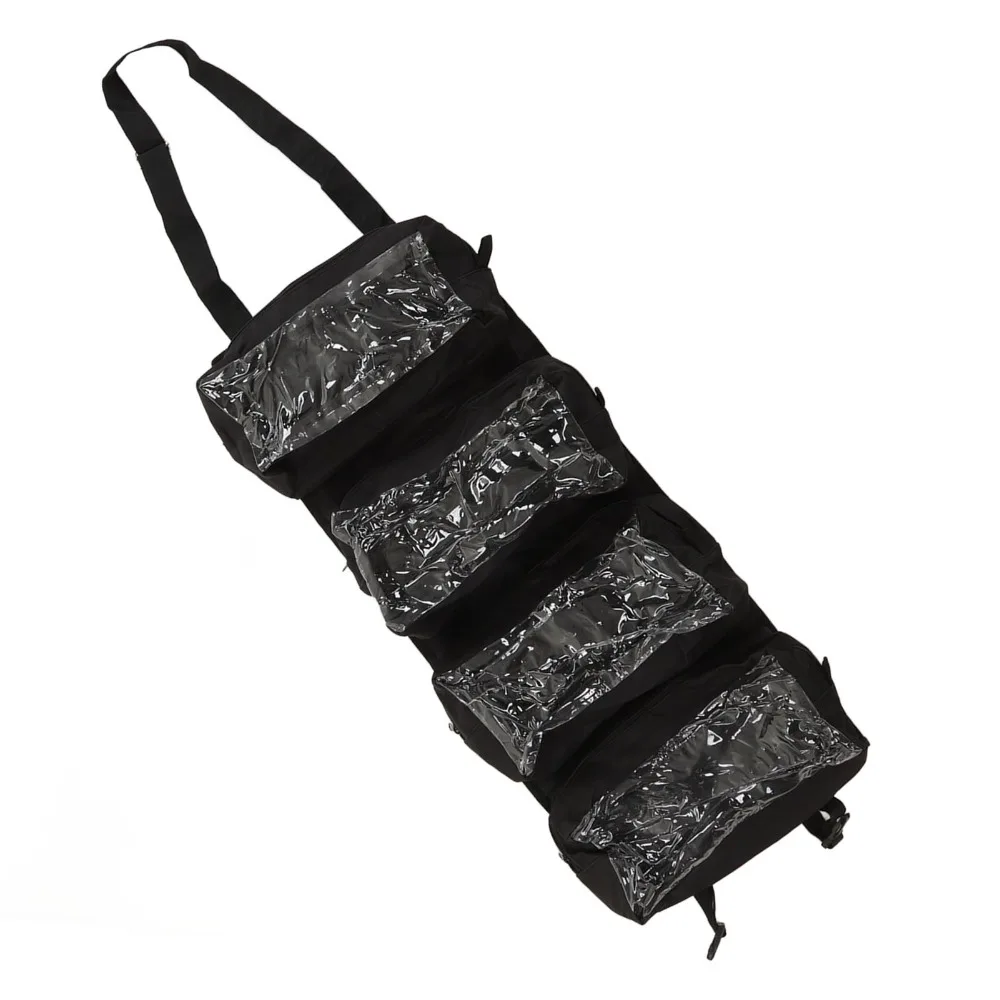 

600D Oxford Cloth Roll Up Tool Bag Large Capacity Detachable Pockets Tool Organizer Bag Rollable Portable