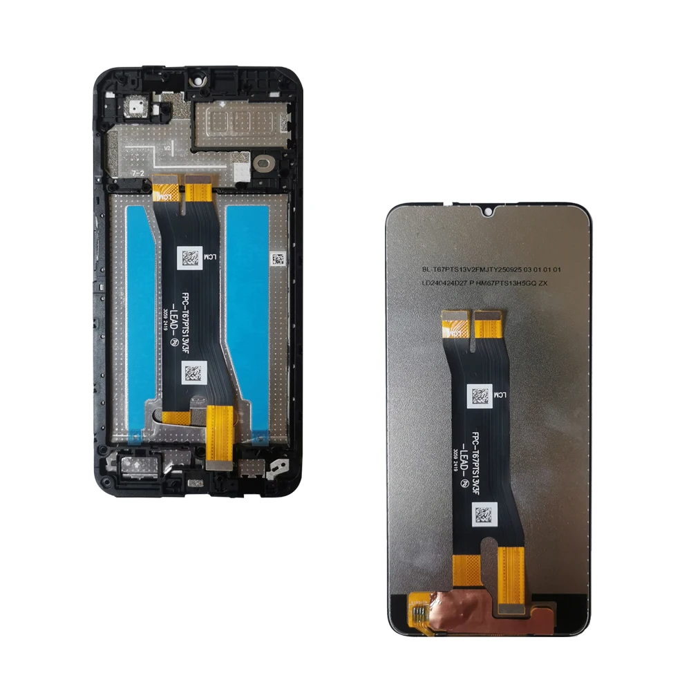 6.  75" Oryginalne LCD do ZTE Blade A35 A55 Z2453 Z2450 Wyświetlacz LCD Ekran Dotykowy Digitizer z Ramką Części Zamienne Pantalla — zdjęcie produktu 7