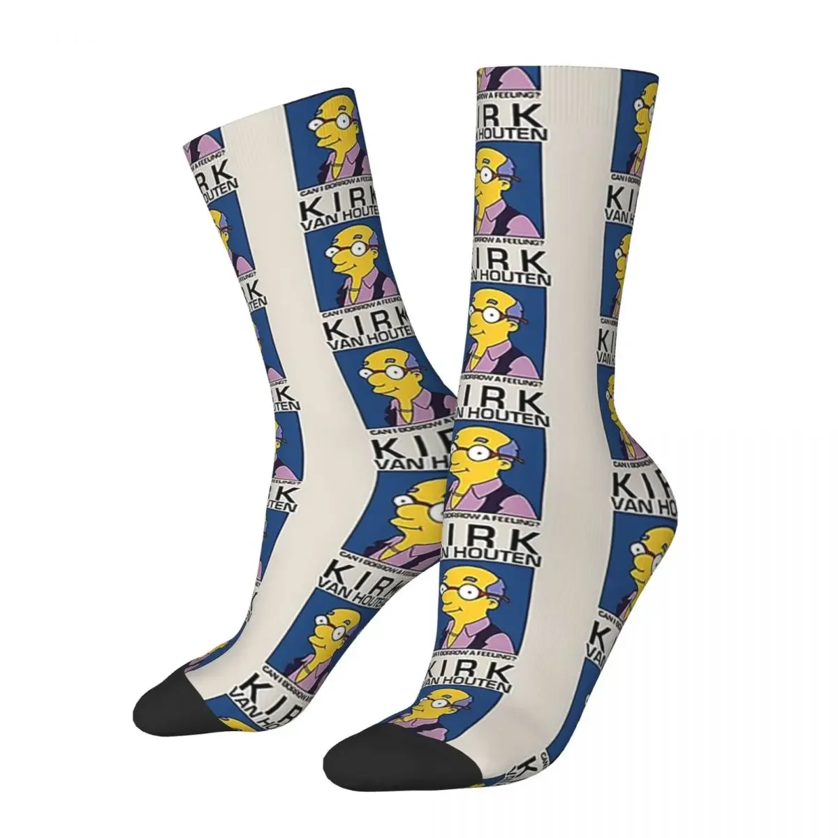 Can I Borrow A Feeling Socks Harajuku High Quality Stockings All Season Long Socks Accessories for Unisex Gifts