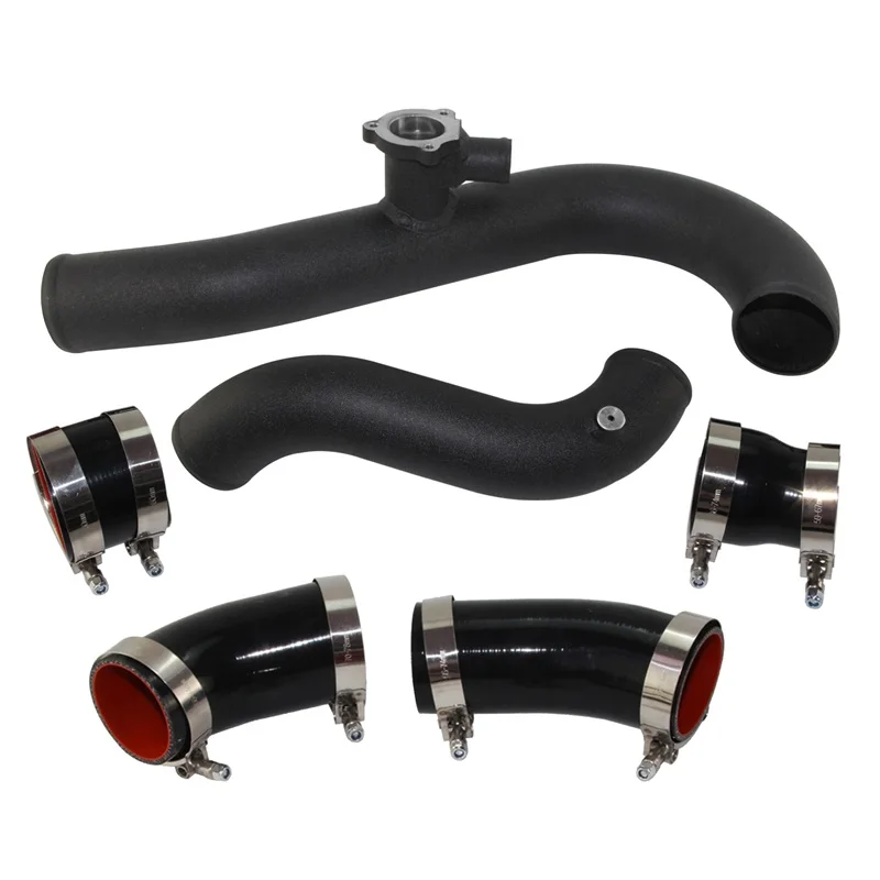 Intercooler Pipe Hose Kit Compatible Performance Fit for Ford Mustang 2.3L EcoBoost Petrol Convertible Coupe 2015-2022