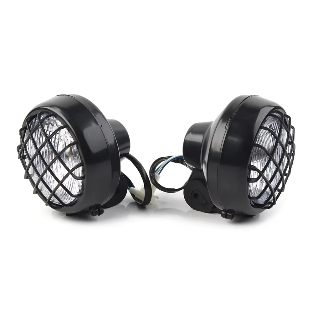 

Front Head Light Lamp Headlight For 70cc-250cc 4 Wheeler Quad Dirt Bike Go kart ATV Dune Buggy For Yamaha Banshee 1987-2006