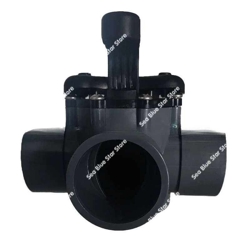 263028 Three-port PVC Three-way Diversion Valve 2-inch Swimming Pool Pipe Switching Valve