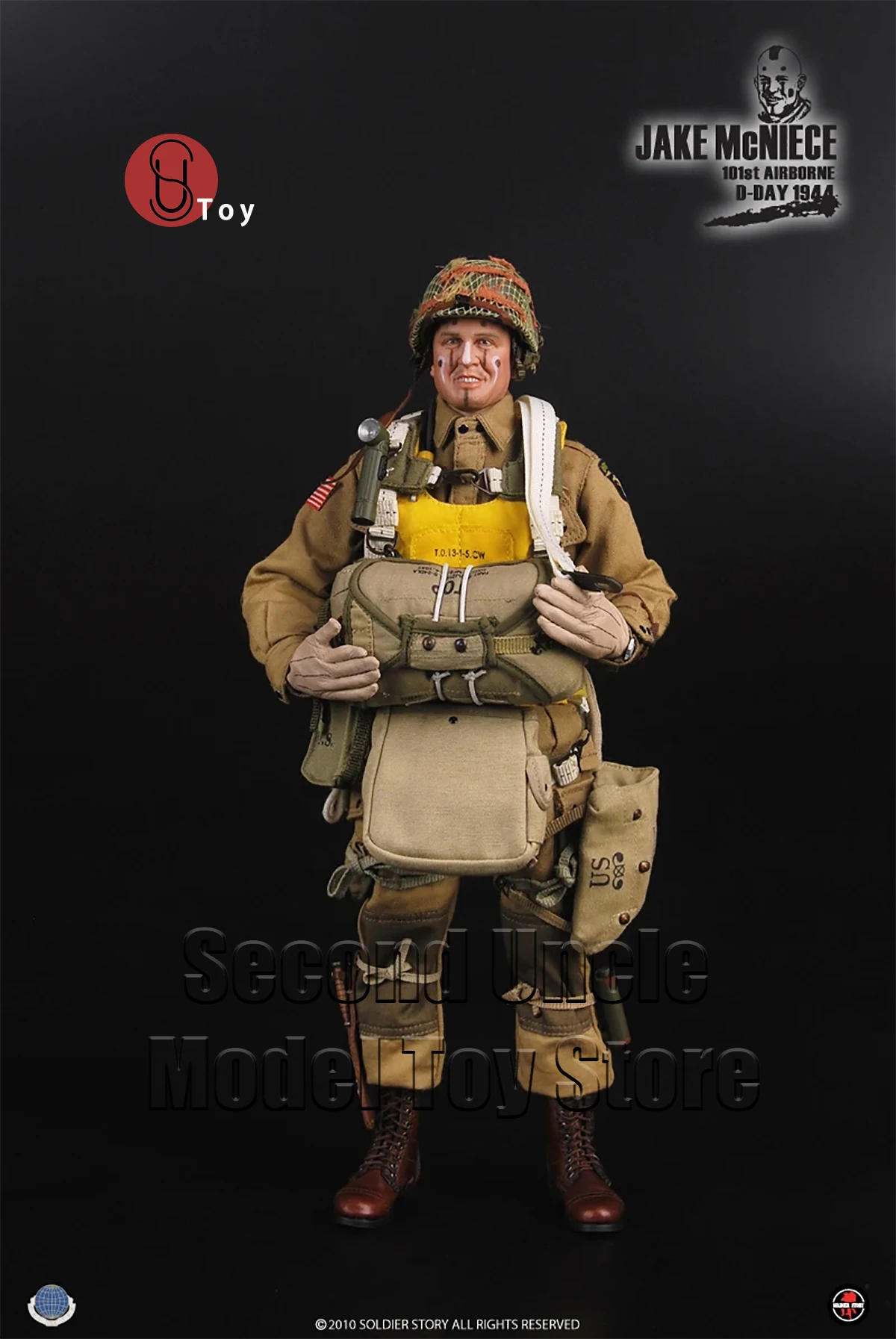 

Soldier Story SS040 1/6 World War II US 101 paratroopers 12'' Male Soldier Military Action Figure Full Set Collectible Model Toy