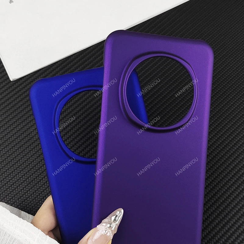 Simple Ultra-thin Matte Hard Phone Case For Honor Magic7 Magic 7 Pro RSR Porsche Design 5G Anti-fingerprint PC Back Case Cover