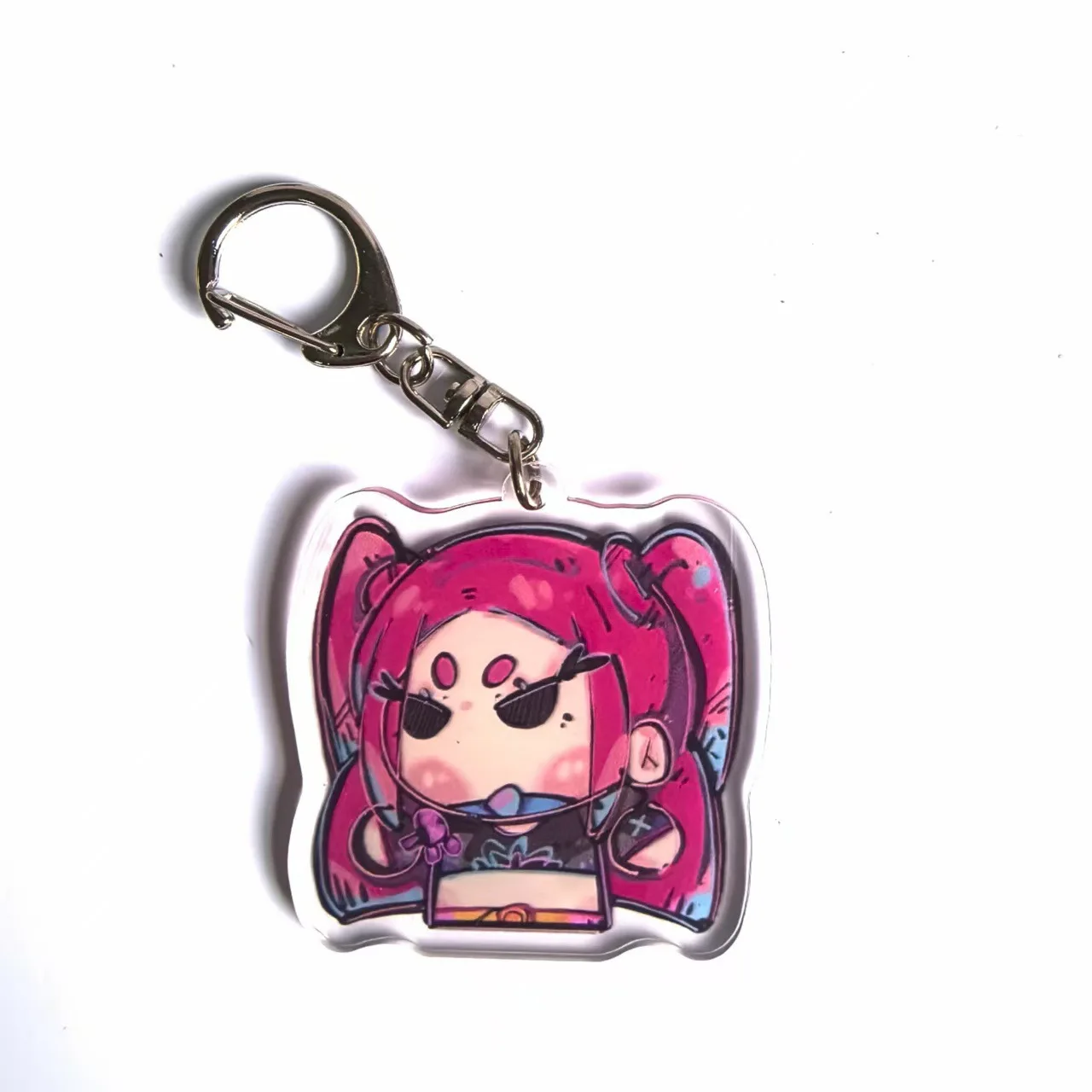 Kpop Demon Hunter Girl Group Keychain Acrylic Pendant Backpack Accessory Cute Decor High Value Small Gift for Fans Merchandise