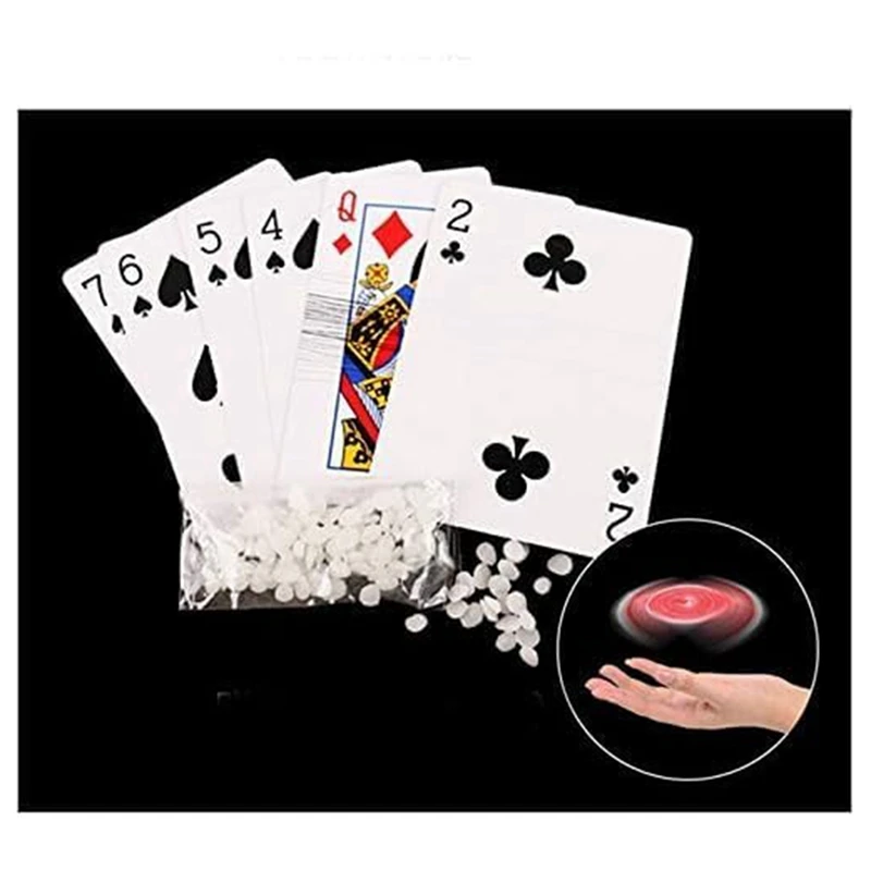 1 PCS Magic Floating Ring Magic Tricks Invisible Floating Effect Floating Ring Silver-White Magic Magician Close Up Street