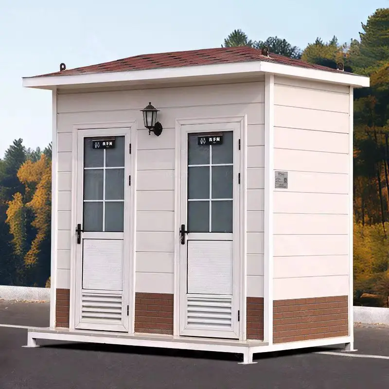 High-end outdoor mobile toilet public toilet public toilet integrated container scenic spot finished product portable and enviro