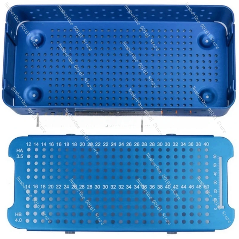 

Guaranteed Quality 3.5/4.0 Screw Sterilization Box for Small Fragment Plates Surgery Surgical Instruments