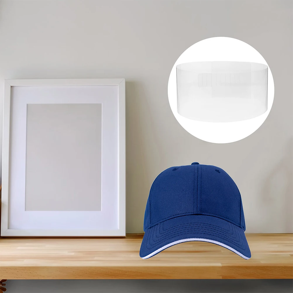 

6pcs Adjustable Hat Dome Hat Holder Shaper Insert Plastic Dome Support For Baseball Cap Storage Display Stand