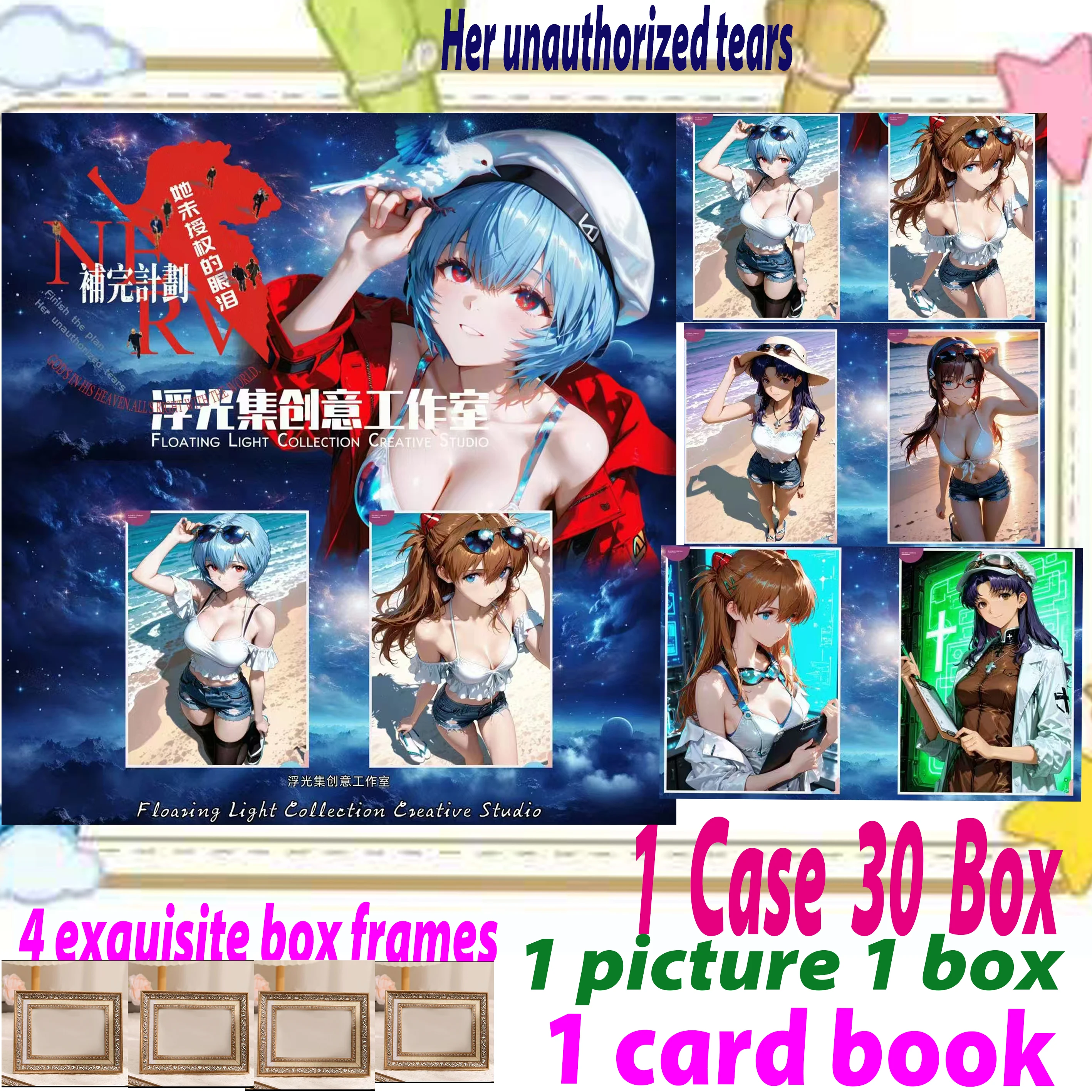 

Wholesale Goddess Story Her Unauthorized Tears Character Game Collection Card Sexy Bikini Toys Hobby Wife Gift Acrylic PaperJJK