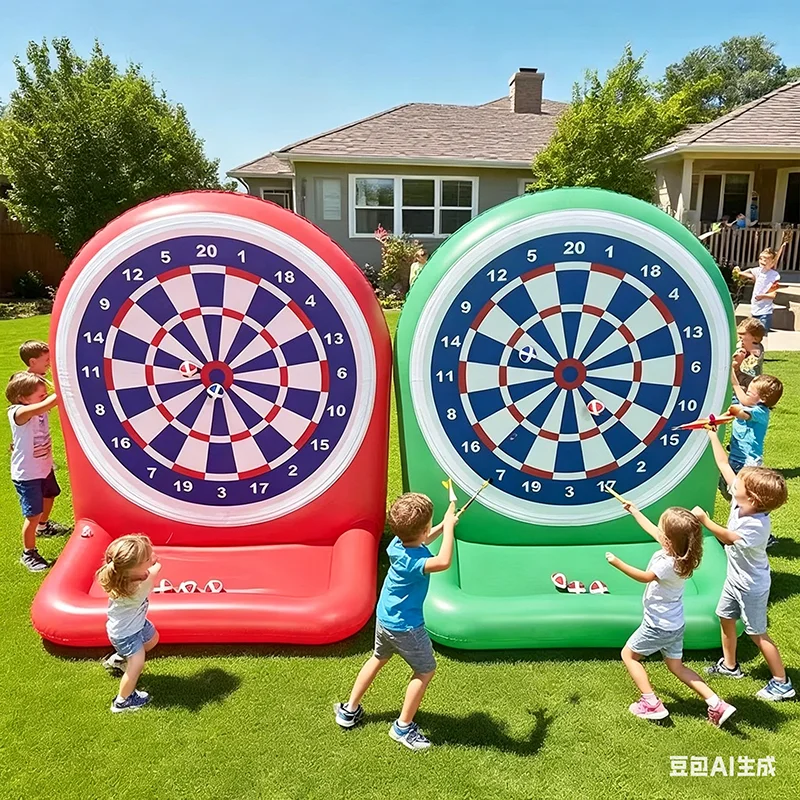 

Toy Series, Inflatable Dart Board Water Game, Pool Floats, Beach and Outdoor Ball Toys, Summer Party Birthday Gift — Suitable for Ages 3 to 12, Unisex, Suitable for Teenagers, Adults, and Families
