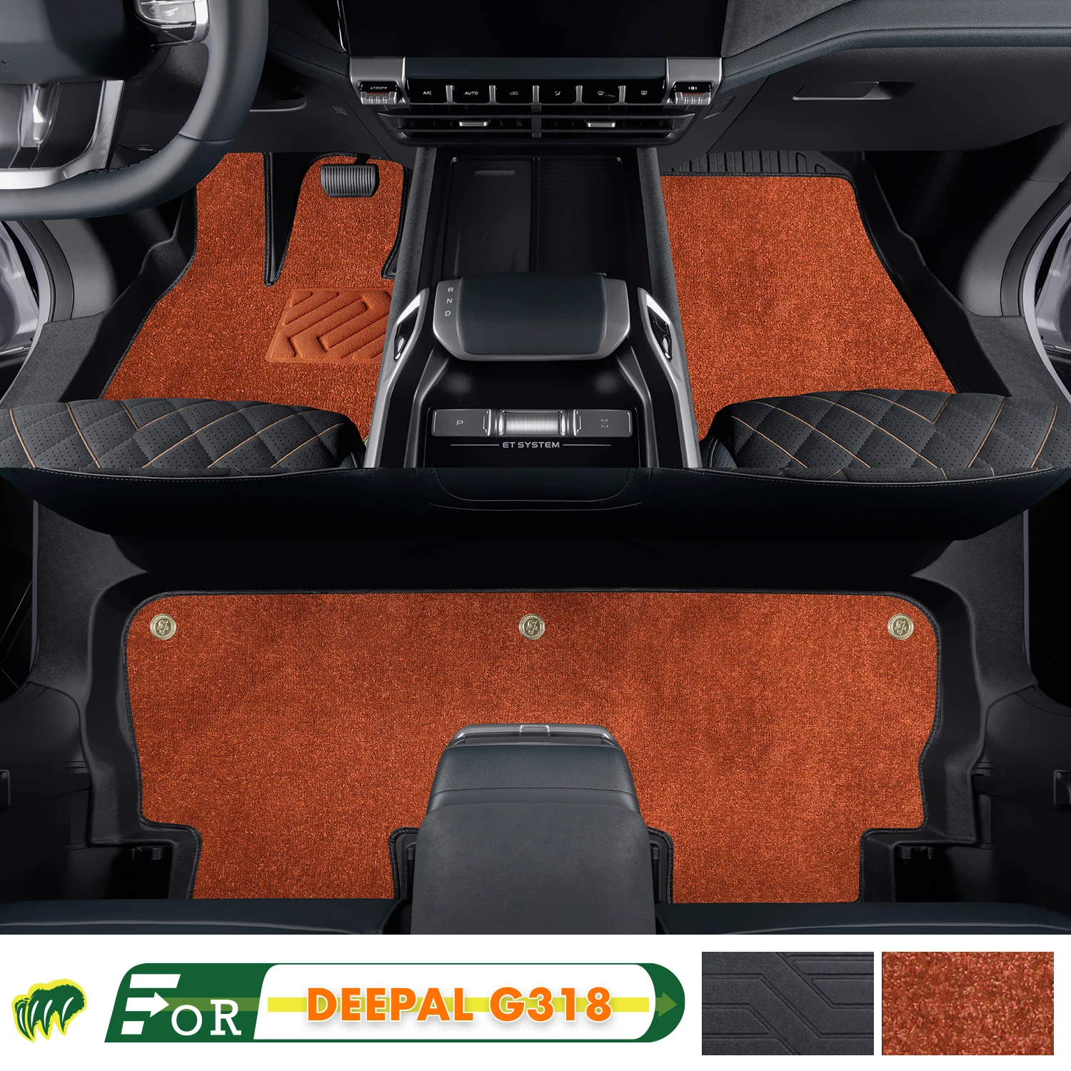 

Left-hand Drive Car Floor Mat For Changan DEEPAL G318 2024 Full Surround Foot Mat Automotive Floor Mat Interior Floor Liner