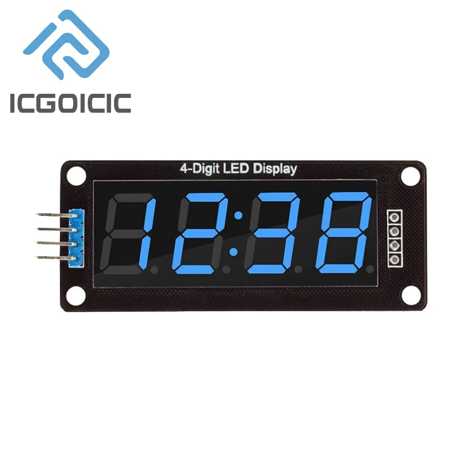 TM1637 4-cijferige 7-segment LED-displaymodule met Colon 0,56" voor Arduino Clock Timer