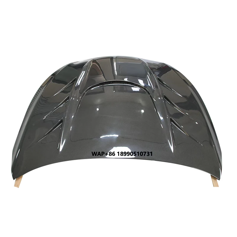 

High Quality TV Style Carbon Fiber Engine Hood for Infiniti Q60 Q60S CV37 Front Carbon Fiber Bonnet Perfect Fitment