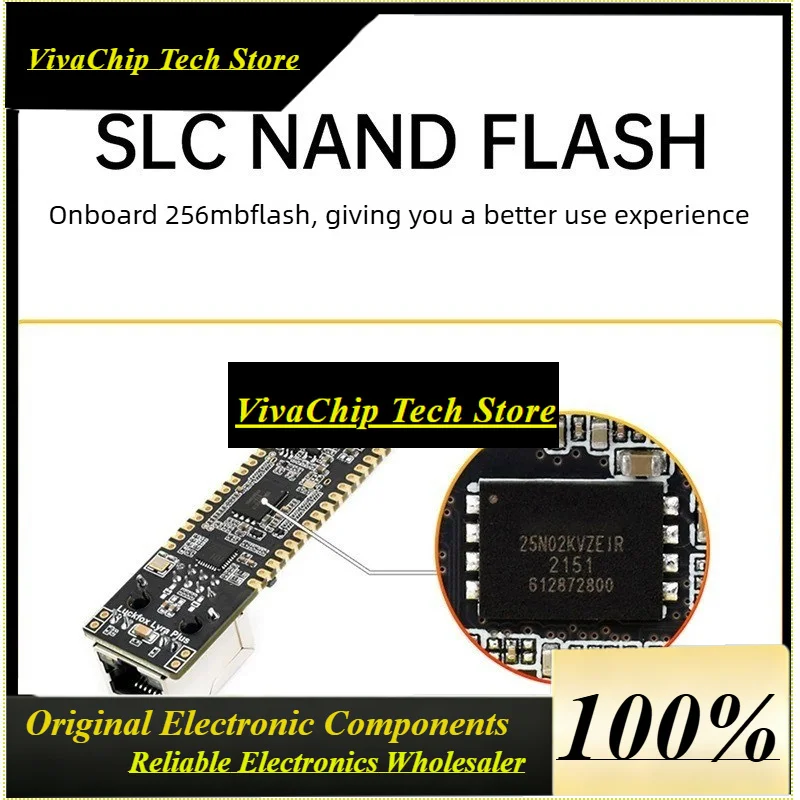 VivaCLuckfox Lyra Plus RK3506G2 Micro Linux Development Board Multi Core Heterogeneous Architecture With Ethernet Port Embedded