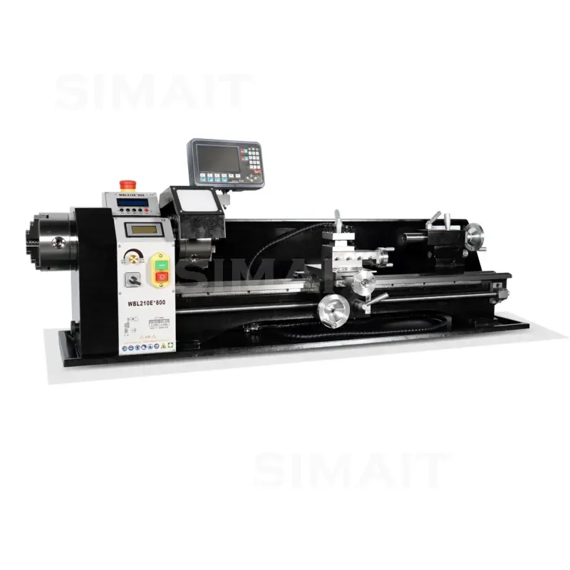 WBL210E-800 Billiard Cue Repair Lathe, Pool Cue Tip Replacement & Straightening Machine, Dual Chuck