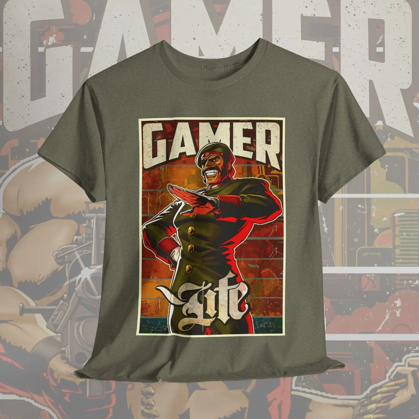 Metal Slug Gamer Unisex Tee, Retro Gamer Life T-Shirt Collection, Arcade Gaming