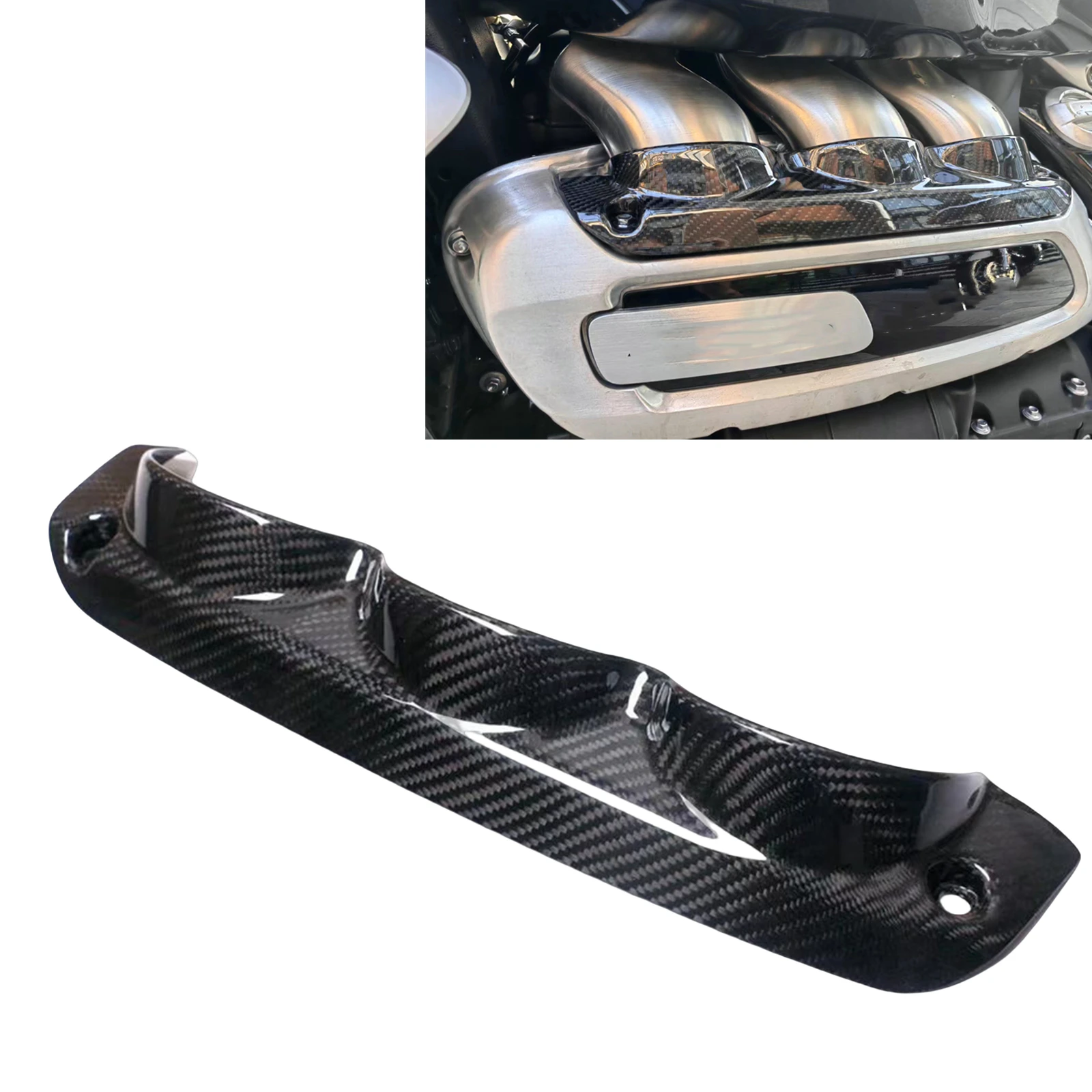 Motorcycle Intake Decorative Cover Trim Fairing For Triumph Rocket 3 2020 2021 2022