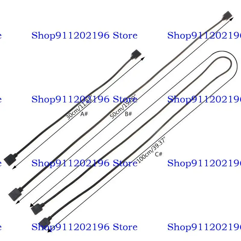 P82A RGB Rozdzielacz kabel 12v 4pin kabel adapterowy